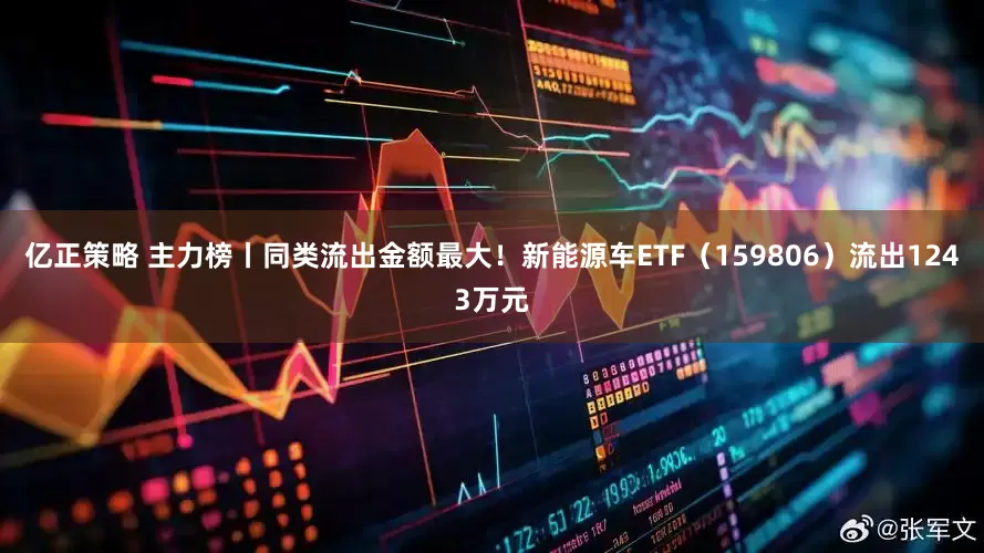 亿正策略 主力榜丨同类流出金额最大！新能源车ETF（159806）流出1243万元